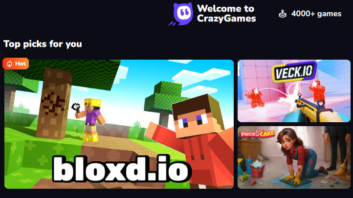 CrazyGames免费官网入口_CrazyGames在线游戏任你玩